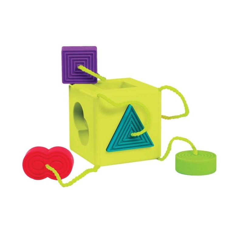 Sorter Kształtów Kostka OombeeCube - Fat Brain Toys