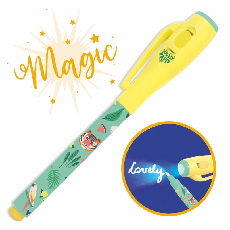 Długopis Fluorescencyjny z Latarką Caroline - Djeco