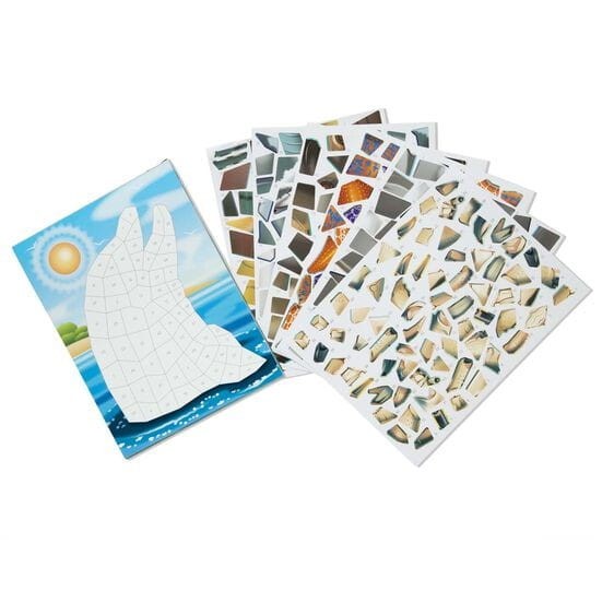 Naklejki puzzle z numerkami Ocean - Melissa and Doug