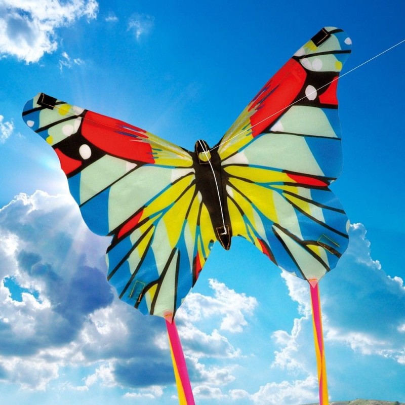 Kolorowy mały latawiec motyl Mini Butterfly Kite - Melissa & Doug