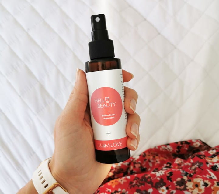 Hydrolat różany 100 ml woda kwiatowa - Lullalove