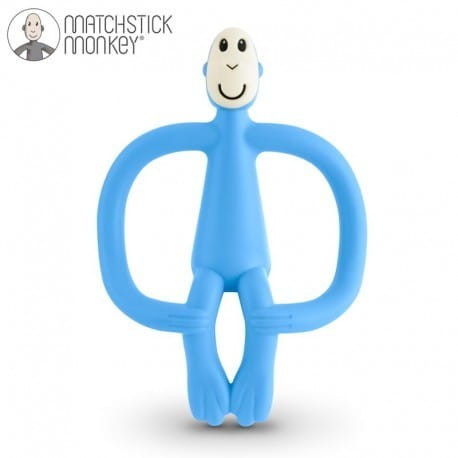 Małpka Gryzak na Ząbkowanie Light Blue - Matchstick Monkey
