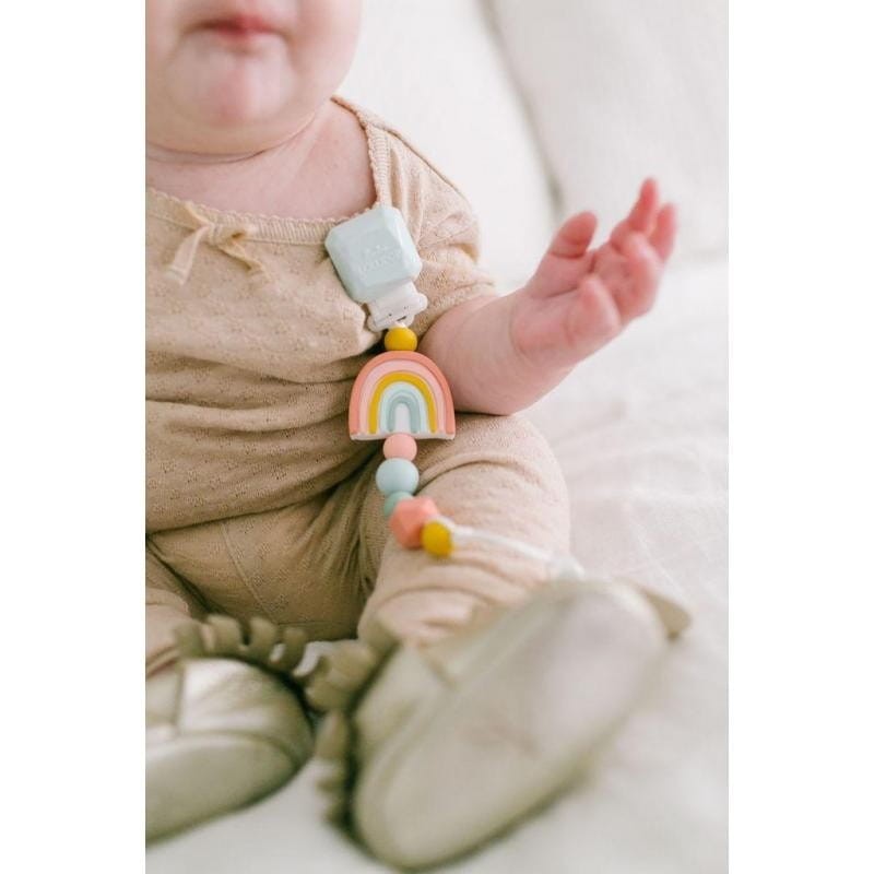 Zawieszka do smoczka Darling Tęcza - loulou LOLLIPOP