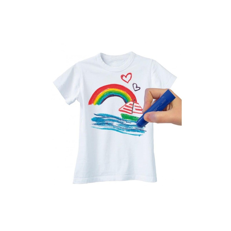 Kredki w sztyfcie do tkanin Color Stick Textile - Apli Kids