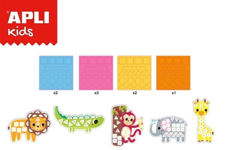 Moja pierwsza mozaika - Apli Kids