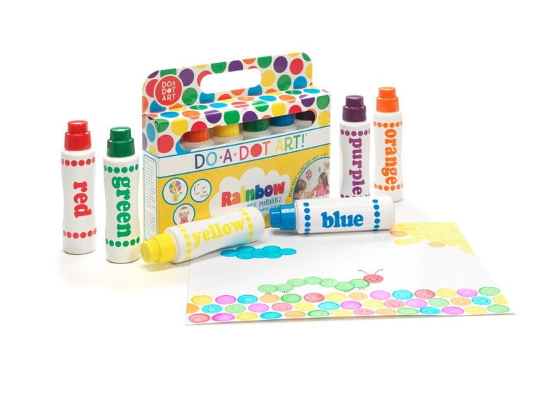Farby Kropkowe Flamastry 6 szt.- Do-A-Dot Art
