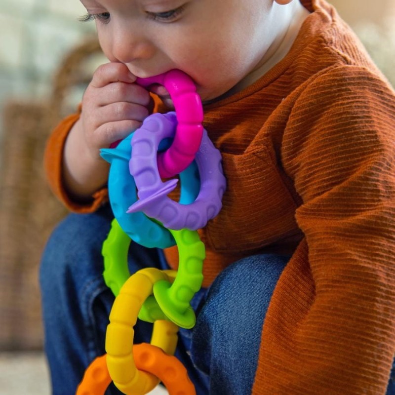 Bobo Przyssawki Kółeczka PipSquigz Ringlets - Fat Brain Toys