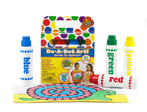 Farby Kropkowe Flamastry 4 szt.- Do-A-Dot Art