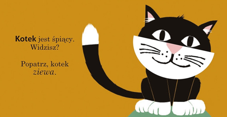 Wszyscy ziewają. Książka z otwieranymi okienkami