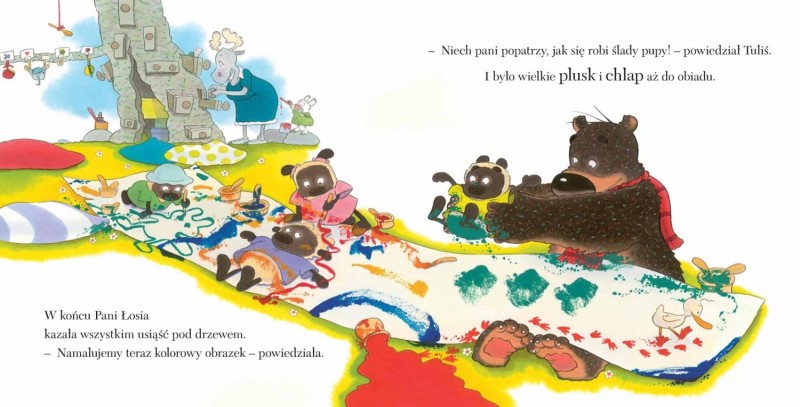 Miś Tuliś idzie do przedszkola