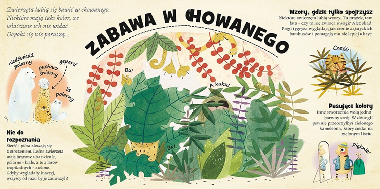 Kto się chowa w lesie i na śniegu?