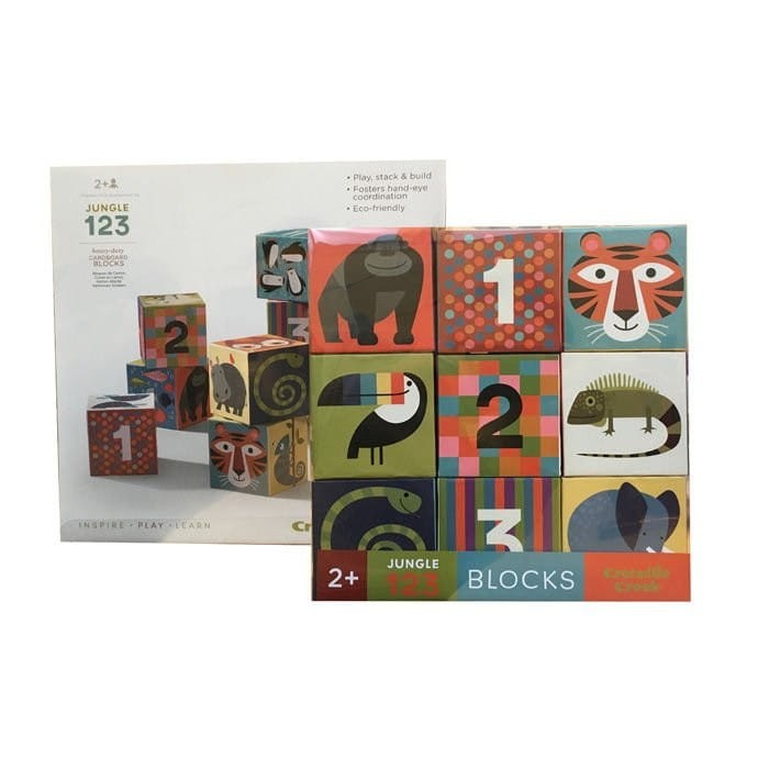 Klocki Dżungla 1,2,3 - Crocodile Creek