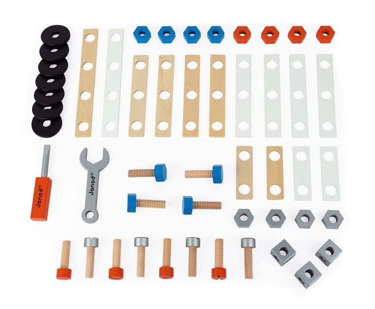 Zestaw konstruktora 50 elementów Brico ‘Kids - Janod