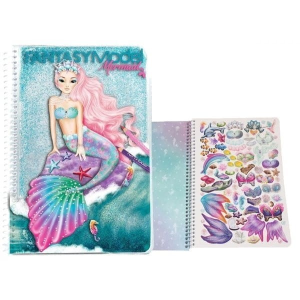 Szkicownik z Naklejkami FantasyModel- Top Model