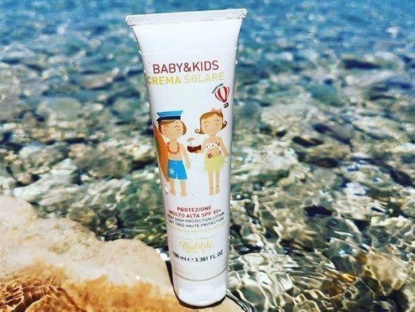 Krem Przeciwsłoneczny dla Dzieci i Niemowląt SPF 50 z Filtrami Mineralnymi, 100 ml - Bubble&CO