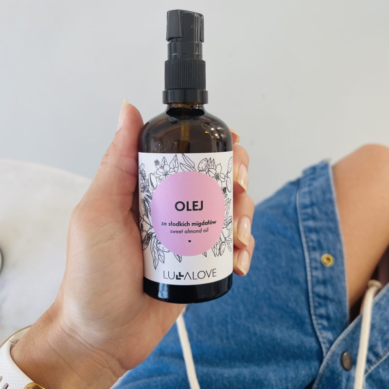 Olej ze słodkich migdałów 100 ml - Lullalove