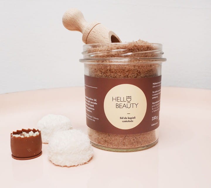 Sól do kąpieli czekolada z miodem Hello Beauty - Lullalove