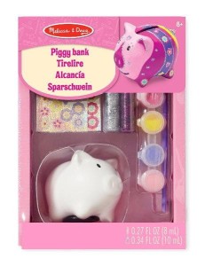 Świnka Skarbonka DIY Dekorowanie Decoupage - Melissa and Doug