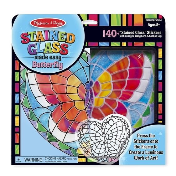 Witraż Mozaika DIY Motyl - Melissa and Doug