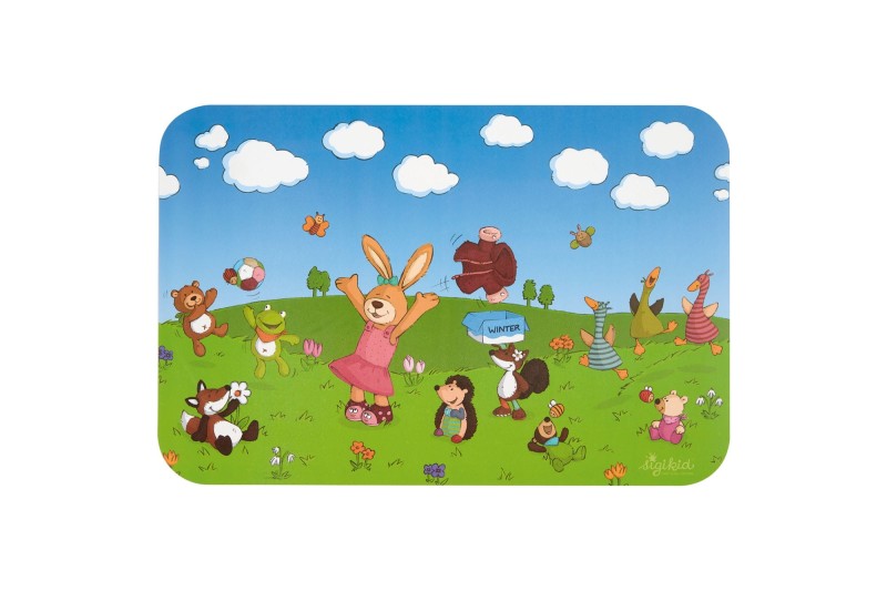 Podkładki na Stół 4 pory roku 4 szt. - sigikid