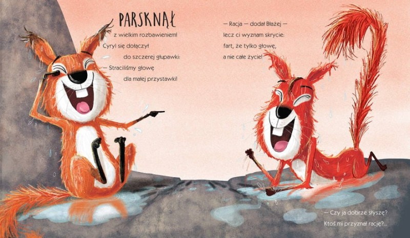 Wiewiórki, które nie chciały się dzielić