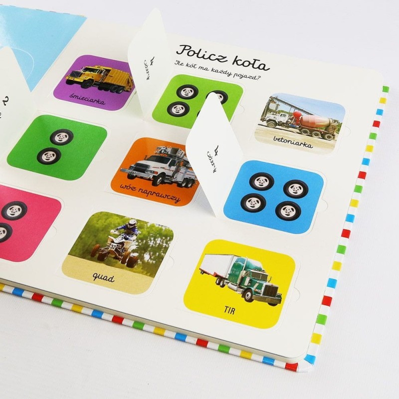 Moje pierwsze 100 pojazdów. Odkrywaj i baw się.