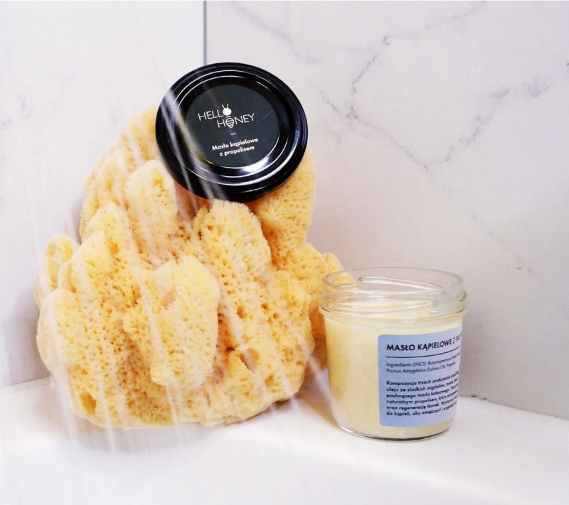 Masło do kąpieli z propolisem - Lullalove