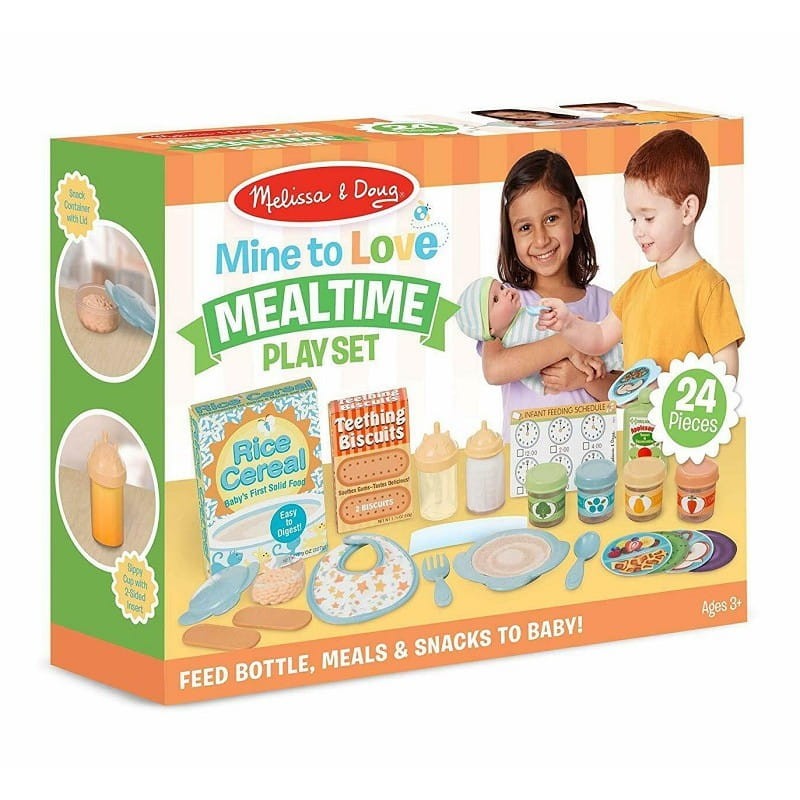 Zestaw do Karmienia i Rozszerzania Diety dla Lalki - Melissa & Doug