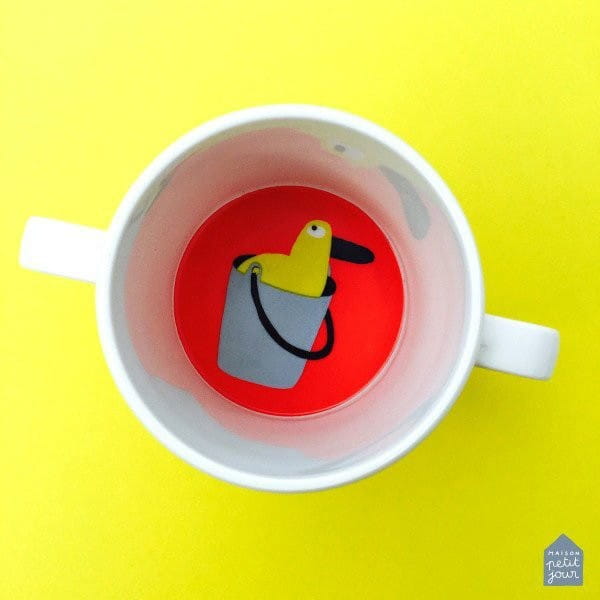 Kubek z dziubkiem Wiejska Sielanka - Petit Jour Paris