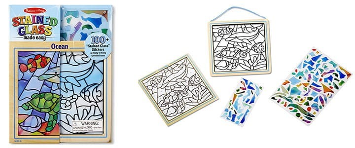 Witraż Mozaika DIY Ocean - Melissa and Doug