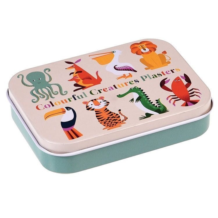 Plastry opatrunkowe w pudełku Zwierzaki 30 szt. - Rex London