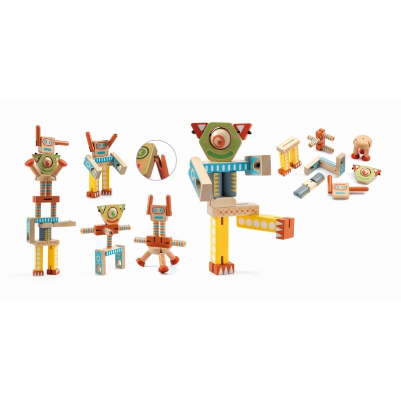 Robot do składania Ze Elastorobot - Djeco