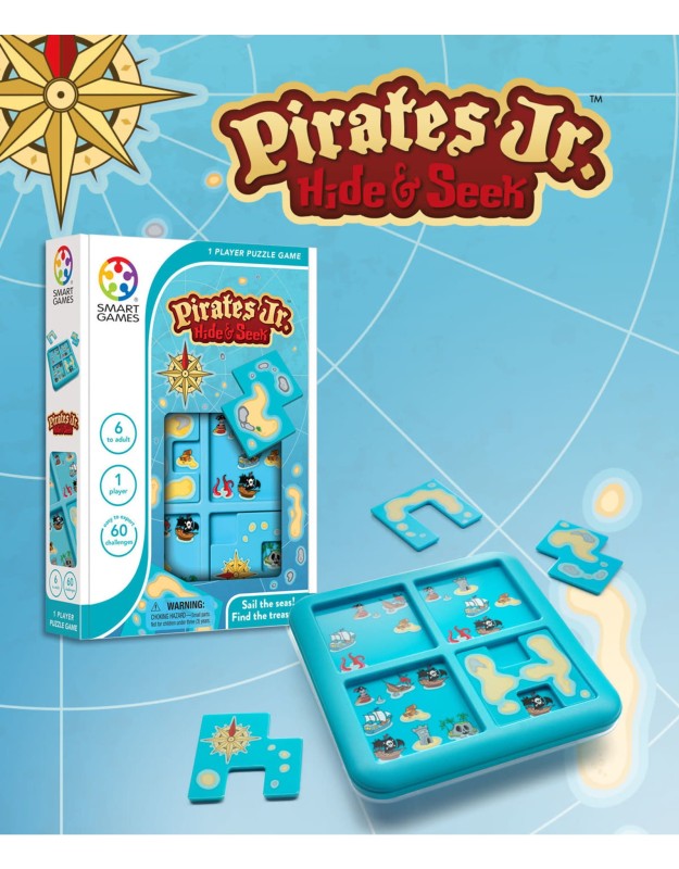 Gra Planszowa Pirates Jr 6+ Piraci - Smart Games