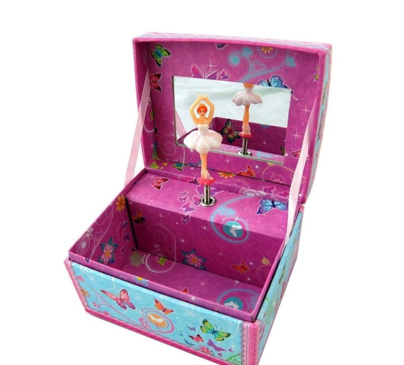 Szkatułka z Pozytywką Motyle - Adam Toys