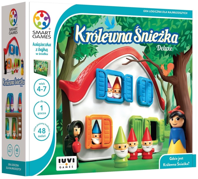 Gra Planszowa 4+ Królewna Śnieżka Snow White - SmartGames