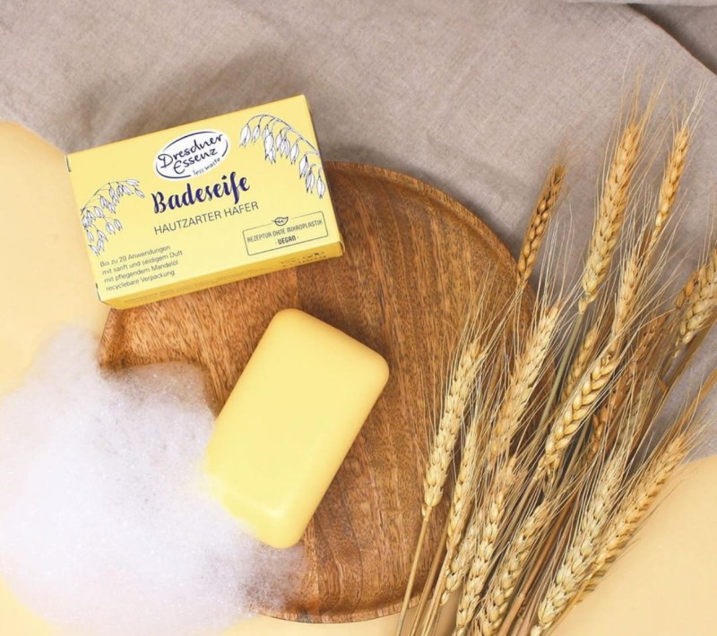 Mydło do Kąpieli Owsiane - Dresdner Essenz