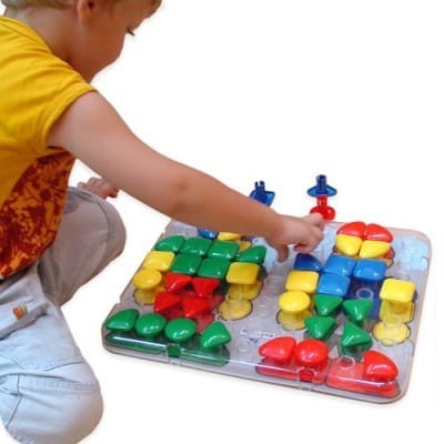 Mozaika Puzzle Superpegs - Miniland