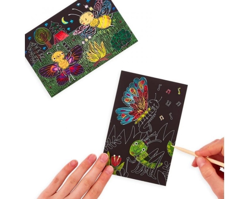 Zdrapywanki Owady Scratch & Scribble - Ooly