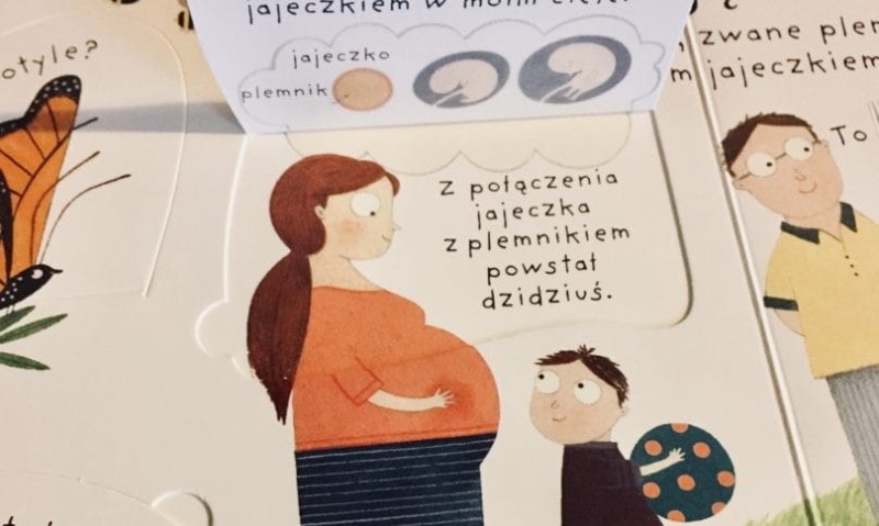 Skąd się biorą dzieci? Książka z okienkami. Ważne pytania