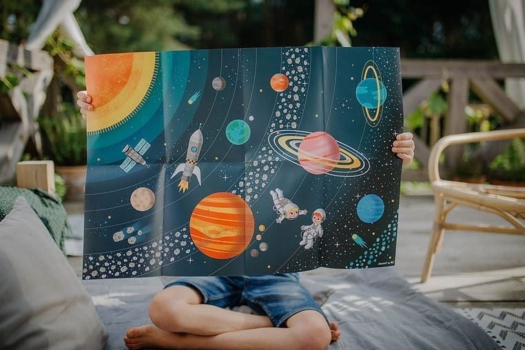 Puzzle Układ Słoneczny Kosmos Planety - Janod