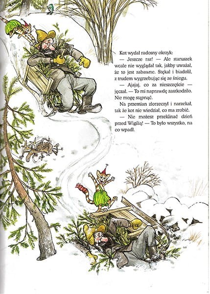 Goście na Boże Narodzenie. Pettson i Findus