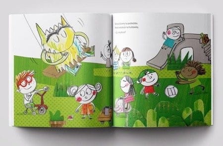 Kolorowy potwór idzie do przedszkola - Anna Llenas