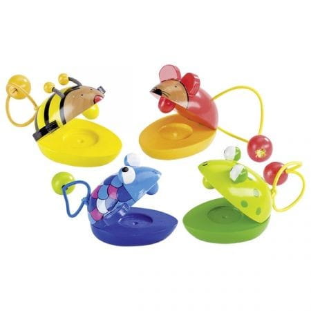 Drewniane kastaniety Rybka - Goki