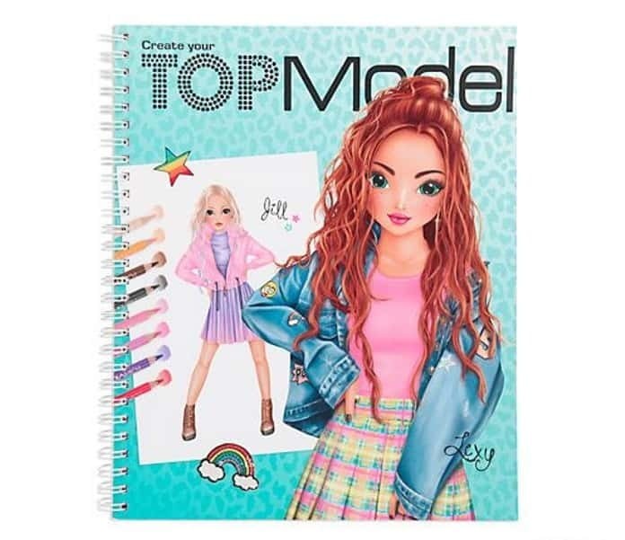 Szkicownik z Modelkami Jill - Top Model