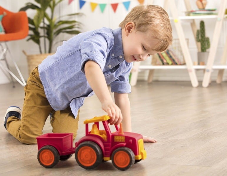Traktor z przyczepą - Wonder Wheels