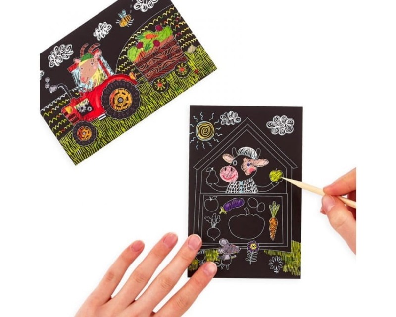 Kolorowe Wydparywanki 6 szt. Zwierzęta Domowe - Ooly