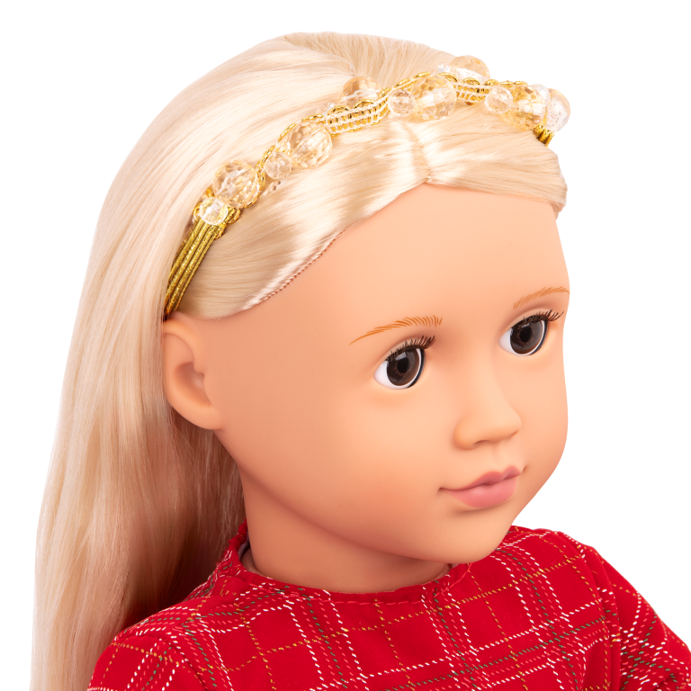 Lalka 46cm w Czerwonej Sukience Bria - Our Generation