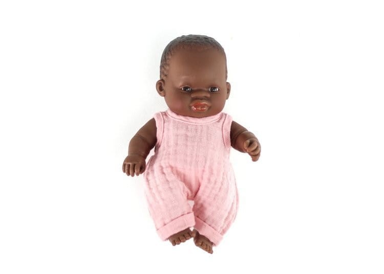 Kombinezon Muślinowy Pinky Winky do Lalki 21 cm - Miniland