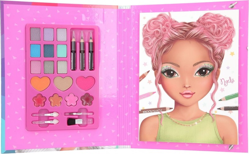 Make-up Studio Paletka z Kosmetykami i Szkicownikiem - Top Model