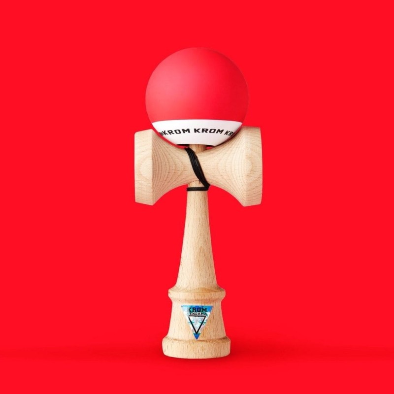 Kendama KROM Pop Red czerwona
